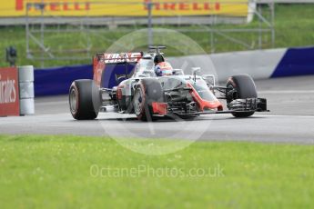 World © Octane Photographic Ltd. Haas F1 Team VF-16 – Romain Grosjean. Friday 1st July 2016, F1 Austrian GP Practice 2, Red Bull Ring, Spielberg, Austria. Digital Ref : 1600CB1D2321
