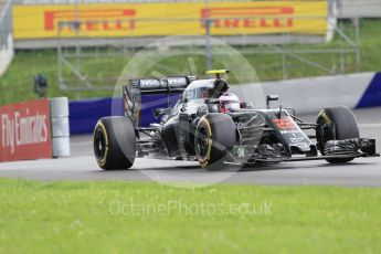 World © Octane Photographic Ltd. McLaren Honda MP4-31 – Jenson Button. Friday 1st July 2016, F1 Austrian GP Practice 2, Red Bull Ring, Spielberg, Austria. Digital Ref : 1600CB1D2341