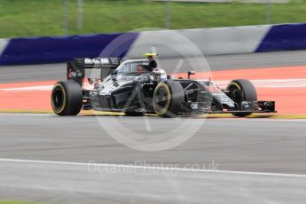 World © Octane Photographic Ltd. McLaren Honda MP4-31 – Jenson Button. Friday 1st July 2016, F1 Austrian GP Practice 2, Red Bull Ring, Spielberg, Austria. Digital Ref : 1600CB1D2387
