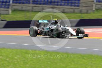 World © Octane Photographic Ltd. Mercedes AMG Petronas W07 Hybrid – Nico Rosberg. Friday 1st July 2016, F1 Austrian GP Practice 2, Red Bull Ring, Spielberg, Austria. Digital Ref : 1600CB1D2688