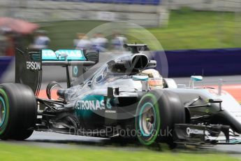 World © Octane Photographic Ltd. Mercedes AMG Petronas W07 Hybrid – Lewis Hamilton. Friday 1st July 2016, F1 Austrian GP Practice 2, Red Bull Ring, Spielberg, Austria. Digital Ref : 1600CB1D2752