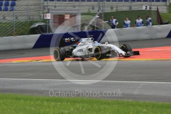 World © Octane Photographic Ltd. Williams Martini Racing, Williams Mercedes FW38 – Felipe Massa. Friday 1st July 2016, F1 Austrian GP Practice 2, Red Bull Ring, Spielberg, Austria. Digital Ref : 1600CB5D3110