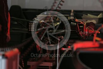 World © Octane Photographic Ltd. Mercedes AMG Petronas W07 Hybrid – Nico Rosberg's gearbox. Friday 1st July 2016, F1 Austrian GP Practice 2, Red Bull Ring, Spielberg, Austria. Digital Ref : 1600LB1D5675