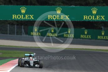 World © Octane Photographic Ltd. Mercedes AMG Petronas W07 Hybrid – Lewis Hamilton. Friday 1st July 2016, F1 Austrian GP Practice 2, Red Bull Ring, Spielberg, Austria. Digital Ref : 1600LB1D6290