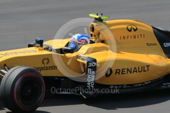 World © Octane Photographic Ltd. Renault Sport F1 Team RS16 – Jolyon Palmer. Saturday 2nd July 2016, F1 Austrian GP Practice 3, Red Bull Ring, Spielberg, Austria. Digital Ref :1606CB1D3063