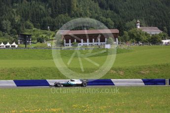 World © Octane Photographic Ltd. Mercedes AMG Petronas W07 Hybrid – Nico Rosberg. Saturday 2nd July 2016, F1 Austrian GP Practice 3, Red Bull Ring, Spielberg, Austria. Digital Ref :1606CB5D3424