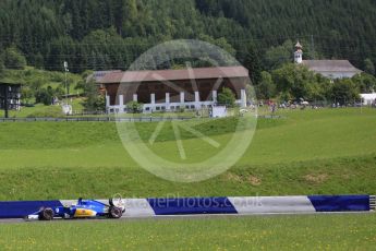 World © Octane Photographic Ltd. Sauber F1 Team C35 – Marcus Ericsson. Saturday 2nd July 2016, F1 Austrian GP Practice 3, Red Bull Ring, Spielberg, Austria. Digital Ref :1606CB5D3454