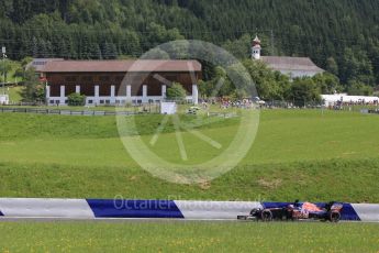 World © Octane Photographic Ltd. Scuderia Toro Rosso STR11 – Daniil Kvyat. Saturday 2nd July 2016, F1 Austrian GP Practice 3, Red Bull Ring, Spielberg, Austria. Digital Ref :1606CB5D3472