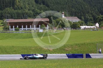 World © Octane Photographic Ltd. Mercedes AMG Petronas W07 Hybrid – Lewis Hamilton. Saturday 2nd July 2016, F1 Austrian GP Practice 3, Red Bull Ring, Spielberg, Austria. Digital Ref :1606CB5D3482