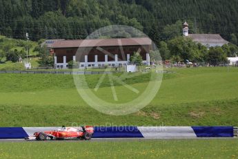 World © Octane Photographic Ltd. Scuderia Ferrari SF16-H – Sebastian Vettel. Saturday 2nd July 2016, F1 Austrian GP Practice 3, Red Bull Ring, Spielberg, Austria. Digital Ref :1606CB5D3488