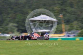 World © Octane Photographic Ltd. Scuderia Toro Rosso STR11 – Carlos Sainz. Saturday 2nd July 2016, F1 Austrian GP Practice 3, Red Bull Ring, Spielberg, Austria. Digital Ref :1606CB5D3532