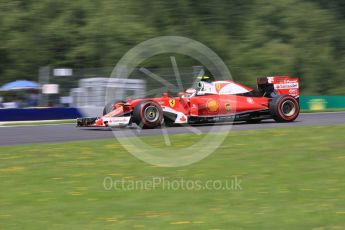 World © Octane Photographic Ltd. Scuderia Ferrari SF16-H – Kimi Raikkonen. Saturday 2nd July 2016, F1 Austrian GP Practice 3, Red Bull Ring, Spielberg, Austria. Digital Ref :1606CB5D3565