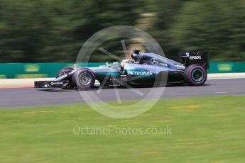 World © Octane Photographic Ltd. Mercedes AMG Petronas W07 Hybrid – Lewis Hamilton. Saturday 2nd July 2016, F1 Austrian GP Practice 3, Red Bull Ring, Spielberg, Austria. Digital Ref :1606CB5D3596