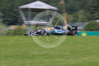 World © Octane Photographic Ltd. Mercedes AMG Petronas W07 Hybrid – Nico Rosberg. Saturday 2nd July 2016, F1 Austrian GP Practice 3, Red Bull Ring, Spielberg, Austria. Digital Ref :1606CB5D3609