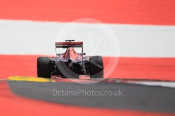 World © Octane Photographic Ltd. Scuderia Toro Rosso STR11 – Carlos Sainz. Saturday 2nd July 2016, F1 Austrian GP Qualifying, Red Bull Ring, Spielberg, Austria. Digital Ref :