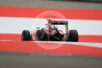 World © Octane Photographic Ltd. Scuderia Ferrari SF16-H – Sebastian Vettel. Saturday 2nd July 2016, F1 Austrian GP Qualifying, Red Bull Ring, Spielberg, Austria. Digital Ref :