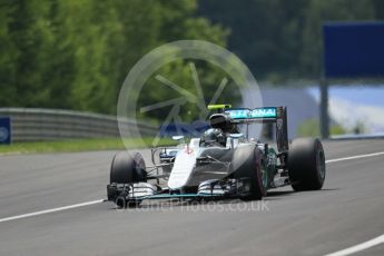 World © Octane Photographic Ltd. Mercedes AMG Petronas W07 Hybrid – Nico Rosberg. Saturday 2nd July 2016, F1 Austrian GP Qualifying, Red Bull Ring, Spielberg, Austria. Digital Ref :