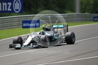 World © Octane Photographic Ltd. Mercedes AMG Petronas W07 Hybrid – Nico Rosberg. Saturday 2nd July 2016, F1 Austrian GP Qualifying, Red Bull Ring, Spielberg, Austria. Digital Ref :