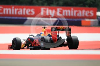 World © Octane Photographic Ltd. Red Bull Racing RB12 – Daniel Ricciardo. Saturday 2nd July 2016, F1 Austrian GP Qualifying, Red Bull Ring, Spielberg, Austria. Digital Ref :