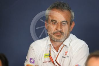 World © Octane Photographic Ltd. F1 Austrian GP FIA Personnel Press Conference, Red Bull Ring, Spielberg, Austria. Friday 1st July 2016. Beat Zehnder – Sauber F1 Team, Team Manager. Digital Ref :1602LB1D6775