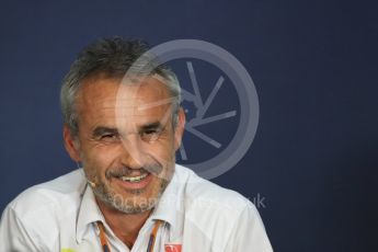 World © Octane Photographic Ltd. F1 Austrian GP FIA Personnel Press Conference, Red Bull Ring, Spielberg, Austria. Friday 1st July 2016. Beat Zehnder – Sauber F1 Team, Team Manager. Digital Ref :1602LB1D6838