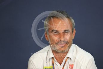 World © Octane Photographic Ltd. F1 Austrian GP FIA Personnel Press Conference, Red Bull Ring, Spielberg, Austria. Friday 1st July 2016. Beat Zehnder – Sauber F1 Team, Team Manager. Digital Ref :1602LB1D6844