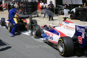 World © Octane Photographic Ltd. Trident - GP2/11 –Philo Paz Armand and Luca Ghiotto. Friday 1st July 2016, GP2 Practice, Red Bull Ring, Spielberg, Austria. Digital Ref : 1599CB5D2901