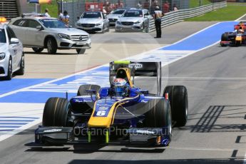 World © Octane Photographic Ltd. DAMS - GP2/11 – Nicholas Latifi. Friday 1st July 2016, GP2 Practice, Red Bull Ring, Spielberg, Austria. Digital Ref : 1599CB5D2910