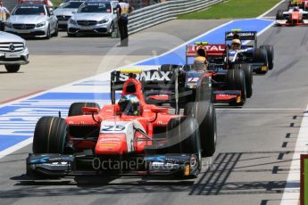 World © Octane Photographic Ltd. Arden International - GP2/11 – Jimmy Eriksson. Friday 1st July 2016, GP2 Practice, Red Bull Ring, Spielberg, Austria. Digital Ref : 1599CB5D2953