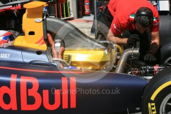 World © Octane Photographic Ltd. Prema Racing - GP2/11 – Pierre Gasly's engine receives attention Friday 1st July 2016, GP2 Practice, Red Bull Ring, Spielberg, Austria. Digital Ref : 1599CB5D2981