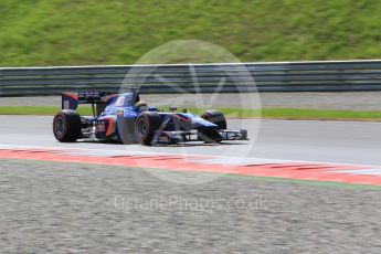 World © Octane Photographic Ltd. Carlin - GP2/11 – Sergio Canamasas. Friday 1st July 2016, GP2 Qualifying, Red Bull Ring, Spielberg, Austria. Digital Ref : 1601CB5D3235