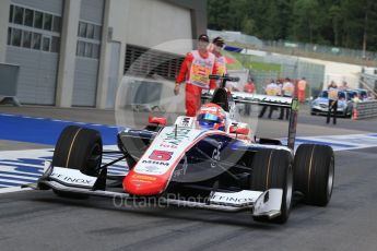 World © Octane Photographic Ltd. Trident – GP3/16 – Antonio Fuoco. Friday 1st July 2016, GP3 Practice, Red Bull Ring, Spielberg, Austria. Digital Ref : 1603LB1D5697