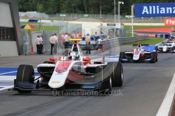 World © Octane Photographic Ltd. ART Grand Prix – GP3/16 – Nirei Fukuzumi and Alexander Albon. Friday 1st July 2016, GP3 Practice, Red Bull Ring, Spielberg, Austria. Digital Ref : 1603LB1D5724