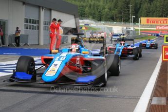 World © Octane Photographic Ltd. Jenzer Motorsport - GP3/16 – Akash Nandy, Richard Gonda andOscar Tunjo. Friday 1st July 2016, GP3 Practice, Red Bull Ring, Spielberg, Austria. Digital Ref : 1603LB1D5759