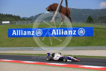 World © Octane Photographic Ltd. Trident – GP3/16 – Sandy Stuvik. Saturday 2nd July 2016, GP3 Qualifying, Red Bull Ring, Spielberg, Austria. Digital Ref :1604CB5D3387