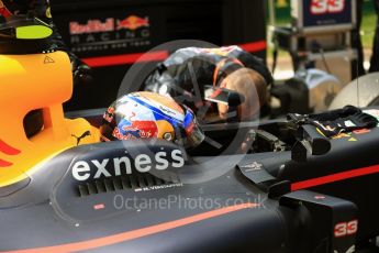 World © Octane Photographic Ltd. Red Bull Racing RB12 – Max Verstappen. Sunday 28th August 2016, F1 Belgian GP Grid, Spa-Francorchamps, Belgium. Digital Ref : 1691LB1D2309