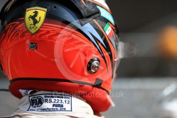 World © Octane Photographic Ltd. Scuderia Ferrari SF16-H – Kimi Raikkonen. Sunday 28th August 2016, F1 Belgian GP Grid, Spa-Francorchamps, Belgium. Digital Ref : 1691LB1D2373