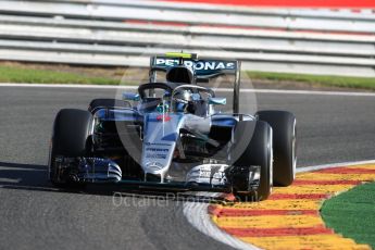 World © Octane Photographic Ltd. Mercedes AMG Petronas W07 Hybrid – Nico Rosberg with Halo device. Friday 26th August 2016, F1 Belgian GP Practice 1, Spa-Francorchamps, Belgium. Digital Ref : 1680LB1D6303