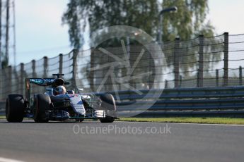 World © Octane Photographic Ltd. Mercedes AMG Petronas W07 Hybrid – Lewis Hamilton. Friday 26th August 2016, F1 Belgian GP Practice 1, Spa-Francorchamps, Belgium. Digital Ref : 1680LB1D6575