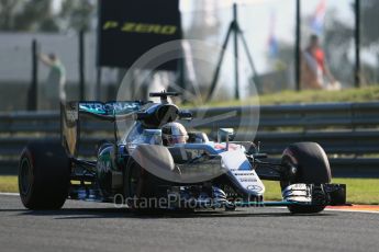 World © Octane Photographic Ltd. Mercedes AMG Petronas W07 Hybrid – Lewis Hamilton. Friday 26th August 2016, F1 Belgian GP Practice 1, Spa-Francorchamps, Belgium. Digital Ref : 1680LB1D6583