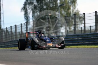 World © Octane Photographic Ltd. Scuderia Toro Rosso STR11 – Daniil Kvyat. Friday 26th August 2016, F1 Belgian GP Practice 1, Spa-Francorchamps, Belgium. Digital Ref : 1680LB1D6591