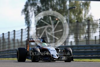 World © Octane Photographic Ltd. Sahara Force India VJM09 - Nico Hulkenberg. Friday 26th August 2016, F1 Belgian GP Practice 1, Spa-Francorchamps, Belgium. Digital Ref : 1680LB1D6624