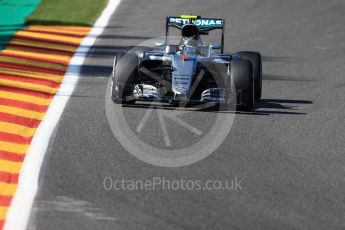 World © Octane Photographic Ltd. Mercedes AMG Petronas W07 Hybrid – Nico Rosberg. Friday 26th August 2016, F1 Belgian GP Practice 1, Spa-Francorchamps, Belgium. Digital Ref : 1680LB1D6923