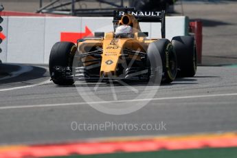 World © Octane Photographic Ltd. Renault Sport F1 Team RS16 - Kevin Magnussen. Friday 26th August 2016, F1 Belgian GP Practice 2, Spa-Francorchamps, Belgium. Digital Ref : 1681LB1D7263
