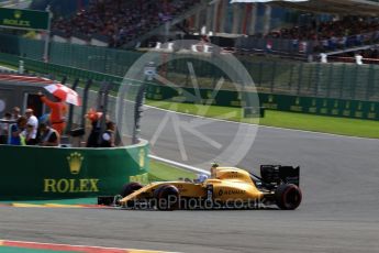 World © Octane Photographic Ltd. Renault Sport F1 Team RS16 – Jolyon Palmer. Friday 26th August 2016, F1 Belgian GP Practice 2, Spa-Francorchamps, Belgium. Digital Ref : 1681LB2D3913