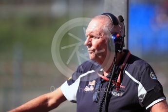 World © Octane Photographic Ltd. Scuderia Toro Rosso - John Booth. Saturday 27th August 2016, F1 Belgian GP Practice 3, Spa-Francorchamps, Belgium. Digital Ref : 1687LB1D8987