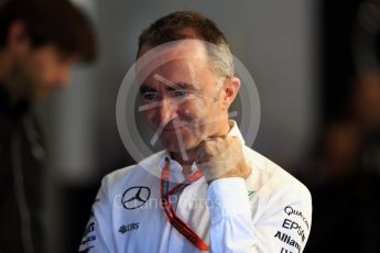 World © Octane Photographic Ltd. Mercedes AMG Petronas - Paddy Lowe. Saturday 27th August 2016, F1 Belgian GP Practice 3, Spa-Francorchamps, Belgium. Digital Ref : 1687LB1D9131