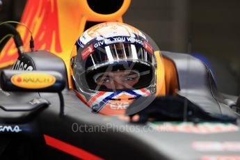 World © Octane Photographic Ltd. Red Bull Racing RB12 – Max Verstappen. Saturday 27th August 2016, F1 Belgian GP Practice 3, Spa-Francorchamps, Belgium. Digital Ref : 1687LB1D9233
