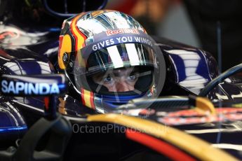 World © Octane Photographic Ltd. Scuderia Toro Rosso STR11 – Carlos Sainz. Saturday 27th August 2016, F1 Belgian GP Practice 3, Spa-Francorchamps, Belgium. Digital Ref : 1687LB1D9346