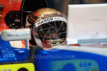 World © Octane Photographic Ltd. Manor Racing MRT05 - Pascal Wehrlein. Saturday 27th August 2016, F1 Belgian GP Practice 3, Spa-Francorchamps, Belgium. Digital Ref : 1687LB1D9391